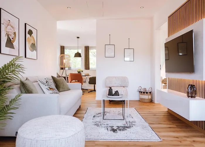 아파트 Visama, Moderne An Der Fulda-aue 풀다