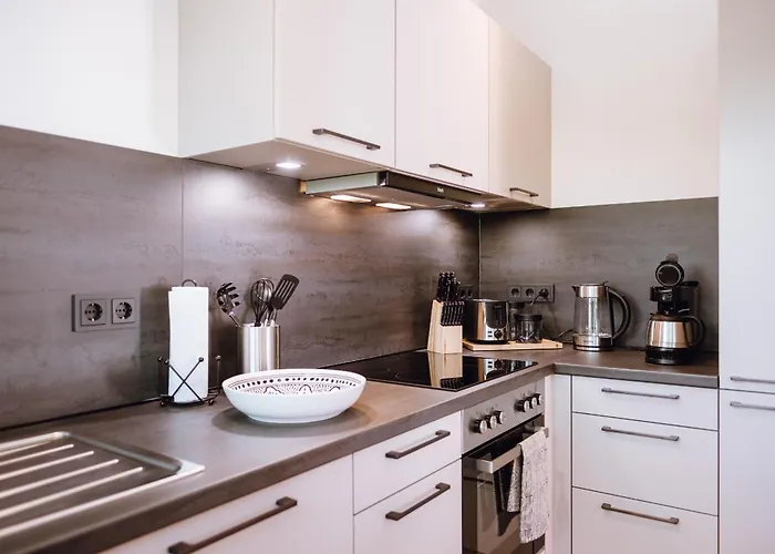 아파트 Visama, Moderne An Der Fulda-aue