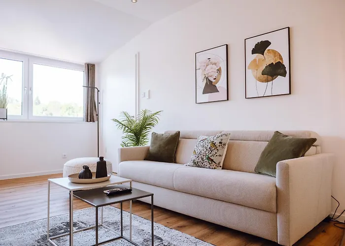 아파트 Visama, Moderne An Der Fulda-aue 풀다